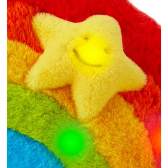 2" Plush Rainbow with LED Lights and Sound - Picture 3 of 3
